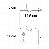 Держатель туалетной бумаги Wasserkraft Kammel K-8325