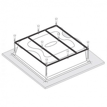Каркас к ванне Vagnerplast  Helios 194x170