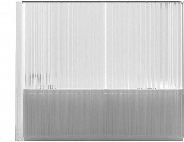 Карниз для ванны Aquanet угловой Г-образный 180х80 00165118