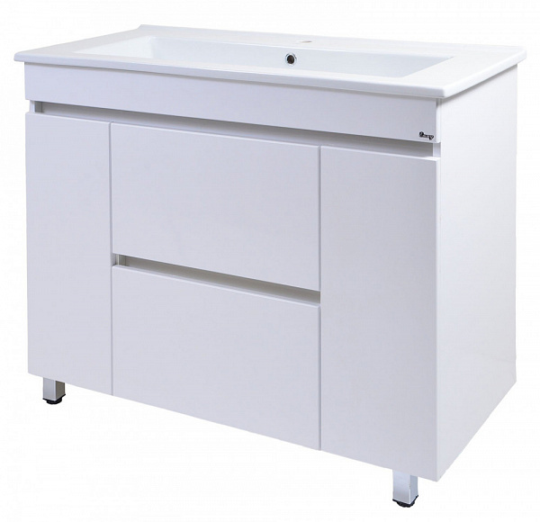 Тумба Emmy Джерси 105 с раковиной Оскар