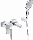 Смеситель для ванны с коротким изливом Wasserkraft Aller 1061WHITE