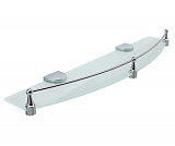 Полка стеклянная с бортиком Wasserkraft Kammel K-8344