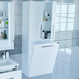 Колонна Вегас 60 с бельевой корзиной напольная/подвесная Санта 526007