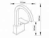 Смеситель для кухни Wasserkraft Aller 1067WHITE