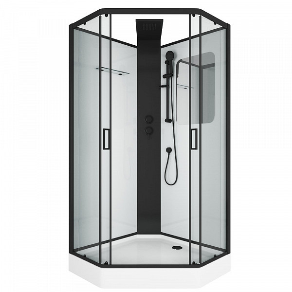 Душ.каб. GR250D (100*100*217) GROSSMAN ELEGANS 6 мест