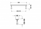 Ножки Duravit 790100