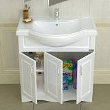 Тумба под раковину Верона 80 напольная с цоколем Санта 700113