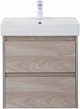 Тумба под раковину Aquanet Nova Lite 60 орех светлый (2 ящика) 00287884