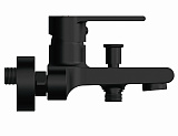 Смеситель BRASKO BLACK для ванны черный Cersanit 63108