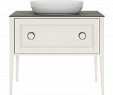 Тумба Kerama Marazzi PLAZA Classic Neo напольная с ящиками 100, белая матовая