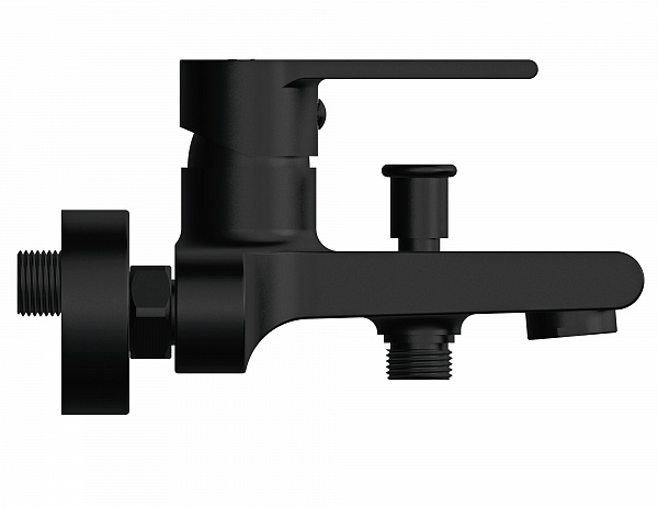 Смеситель BRASKO BLACK для ванны черный Cersanit 63108
