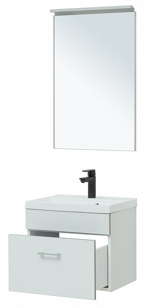 Мебель для ванной Aquanet Верона 50 белый матовый (раковина Нота 50 NEW) 00281100