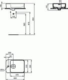 Раковина Ideal Standard Strada II 50 см T296401