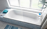 Стальная ванна BLB Universal HG 170x70 B70H с отверстиями под ручки