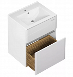 Мебельная раковина Sanita luxe Quadro 60 QDR60SLWB01