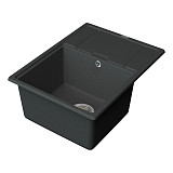 Мойка кухонная Point Стил 65 PN3009GR, графит