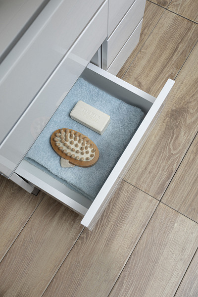 Тумба с раковиной Aquanet Доминика 60 белый 00212754