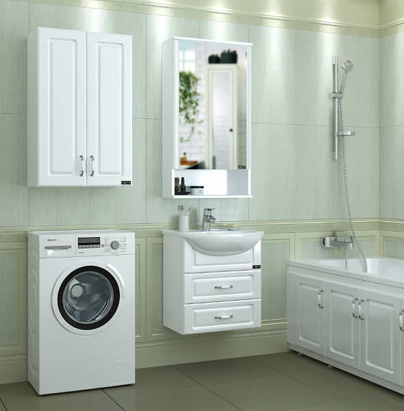 Подвесной шкаф над стиральной машиной Верона 50х80 Санта 710010