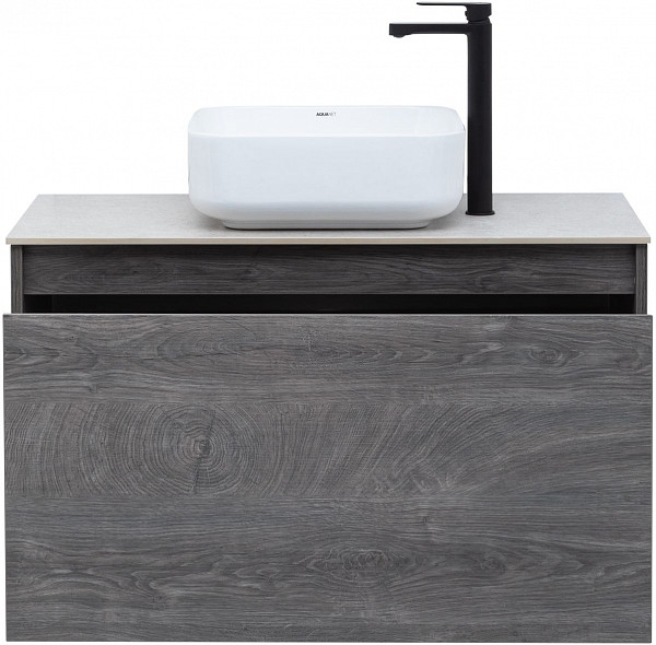 Тумба под раковину Aquanet Nova Lite 90 дуб рошелье (1 ящик) 00242269
