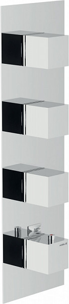 Смеситель для душа Nobili Seven WE00104/QCR (на 4 выхода) Chrome