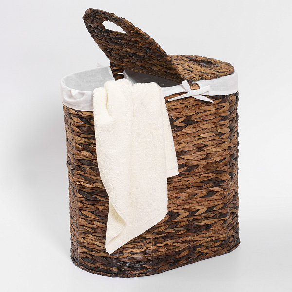 Корзина для белья Wasserkraft Dill WB-611-L