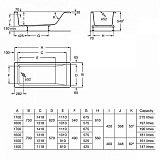 Акриловая ванна Roca Easy 150x70 ZRU9302904