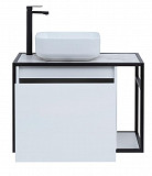 Тумба под раковину Aquanet Nova Lite Loft 75 L белый 00261650