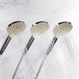 F0780064 Like душевая система, верхний душ 250 мм, ручной душ 120 мм, 3 функции, хром, шт.