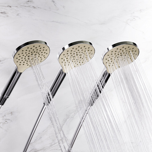 F0780064 Like душевая система, верхний душ 250 мм, ручной душ 120 мм, 3 функции, хром, шт.