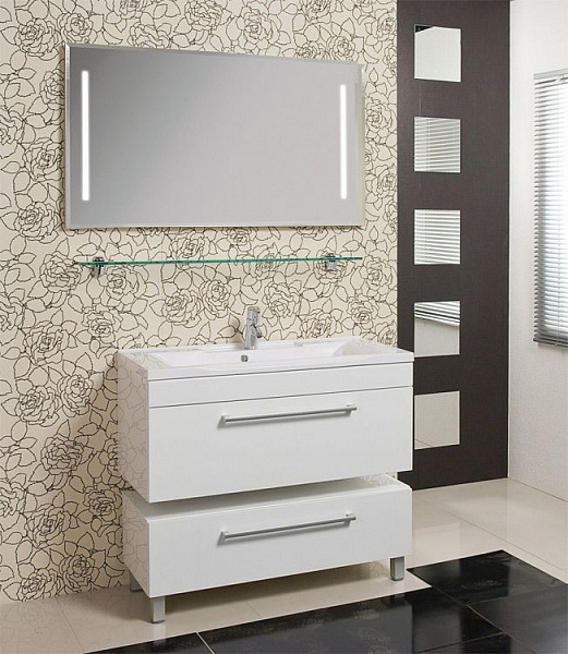 Зеркало Акватон Отель 120x65 1A101402OT010 с подсветкой