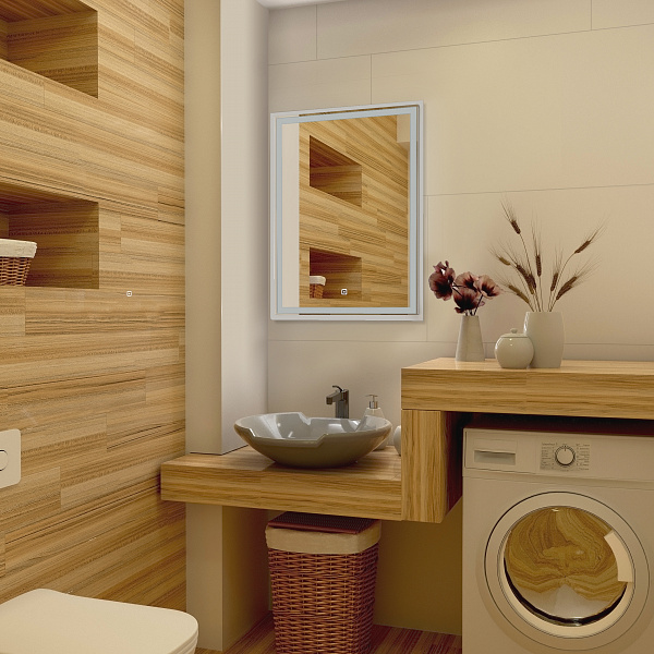 Зеркало Континент "Fancy Led" 600x800