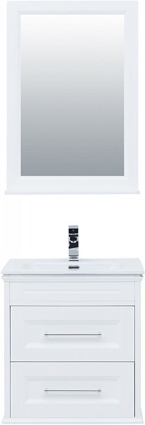 Комплект мебели для ванной Aquanet Бостон М 60 белый матовый 00210629