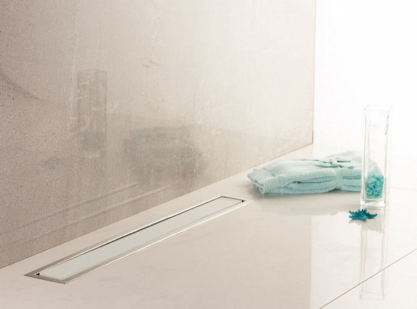 Душевой лоток Pestan Confluo Premium Line 850 White Glass