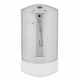 Душ.каб. NG-7309-14 (1000х1000х2150) высокий поддон(40см) стекло МАТОВОЕ 4 места