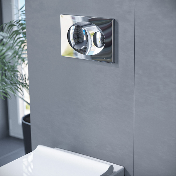 Инсталляция Alcora ST 1200 с клавишей  GRACE Chrome