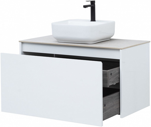 Тумба под раковину Aquanet Nova Lite 90 белый (1 ящик) 00242257