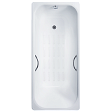 Ванна чугунная Delice Aurora 1400х700 с отверстиями под ручки