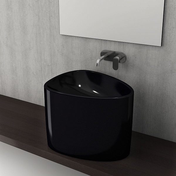 Раковина Bocchi Etna моноблок 1162-005-0125 черная