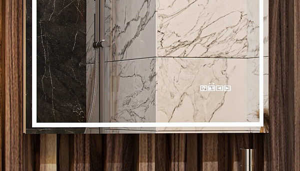 Зеркало Velvex Klaufs 60 см zkKLA.me.60.al