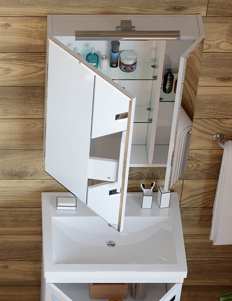 Зеркальный шкаф VIGO Plaza 60 см 101-600 new