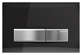Клавиша смыва Geberit Sigma 50 115.788.SD.5 стекло черное