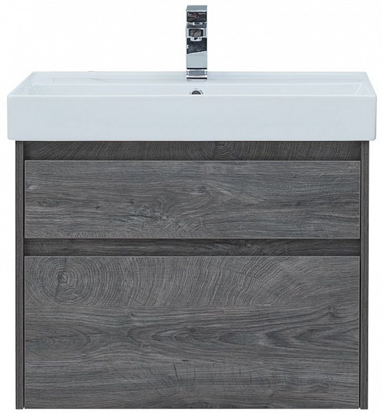 Тумба под раковину Aquanet Nova Lite 75 дуб рошелье (2 ящика) 00242273