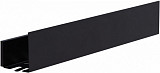 Полка Aquanet Магнум 70x12 черная матовая, с крючками 00302221