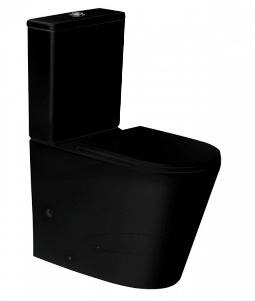 Унитаз напольный Grossman GR-4449BMS безободковый с тонкой крышкой