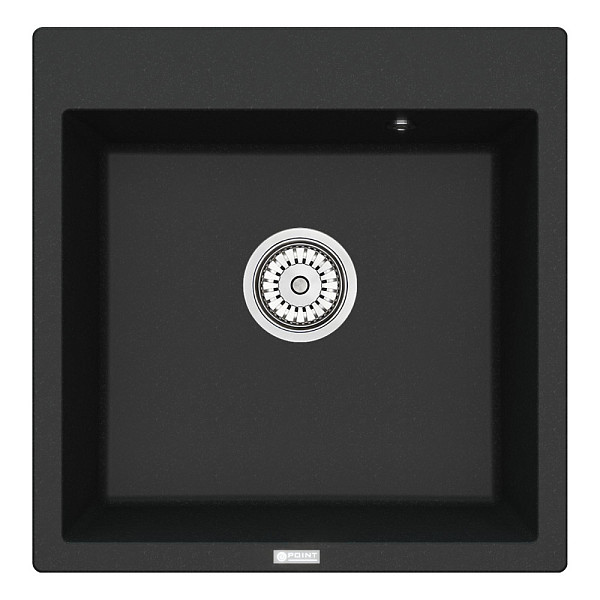 Мойка кухонная Point Арбель 51 PN3001B, черный
