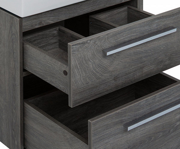 Мебель для ванной Aquanet Nova 60 дуб рошелье (2 ящика) 00246281