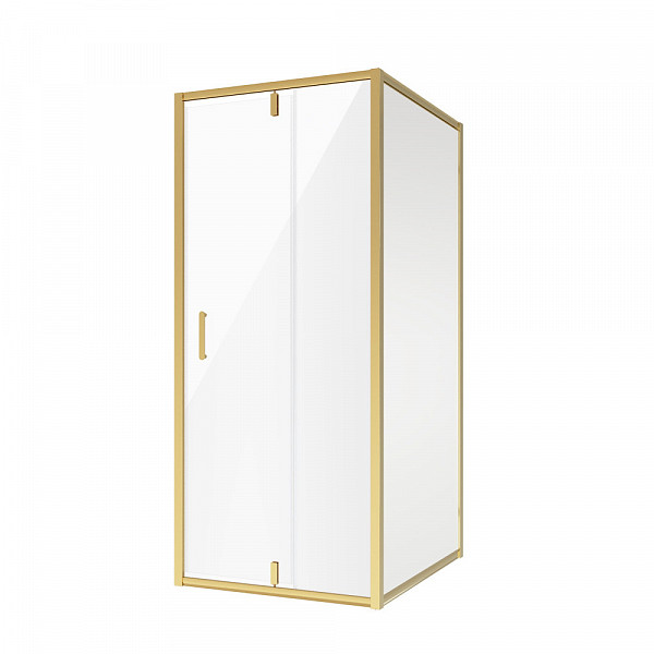Душ.ограждение NG-43-11AG-A110G (110*110*190) квадрат, дверь распашная, 2 места
