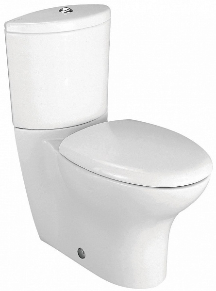 Унитаз-компакт (чаша) напольный Jacob Delafon Presquile 19077-00 крышка-сиденье с микролифтом