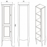 Пенал Creto Viva Olivine R