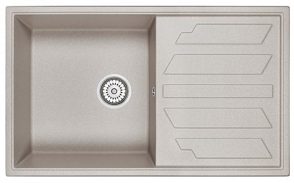 Мойка кухонная Granula прямоугольная кварц 8601, АНТИК